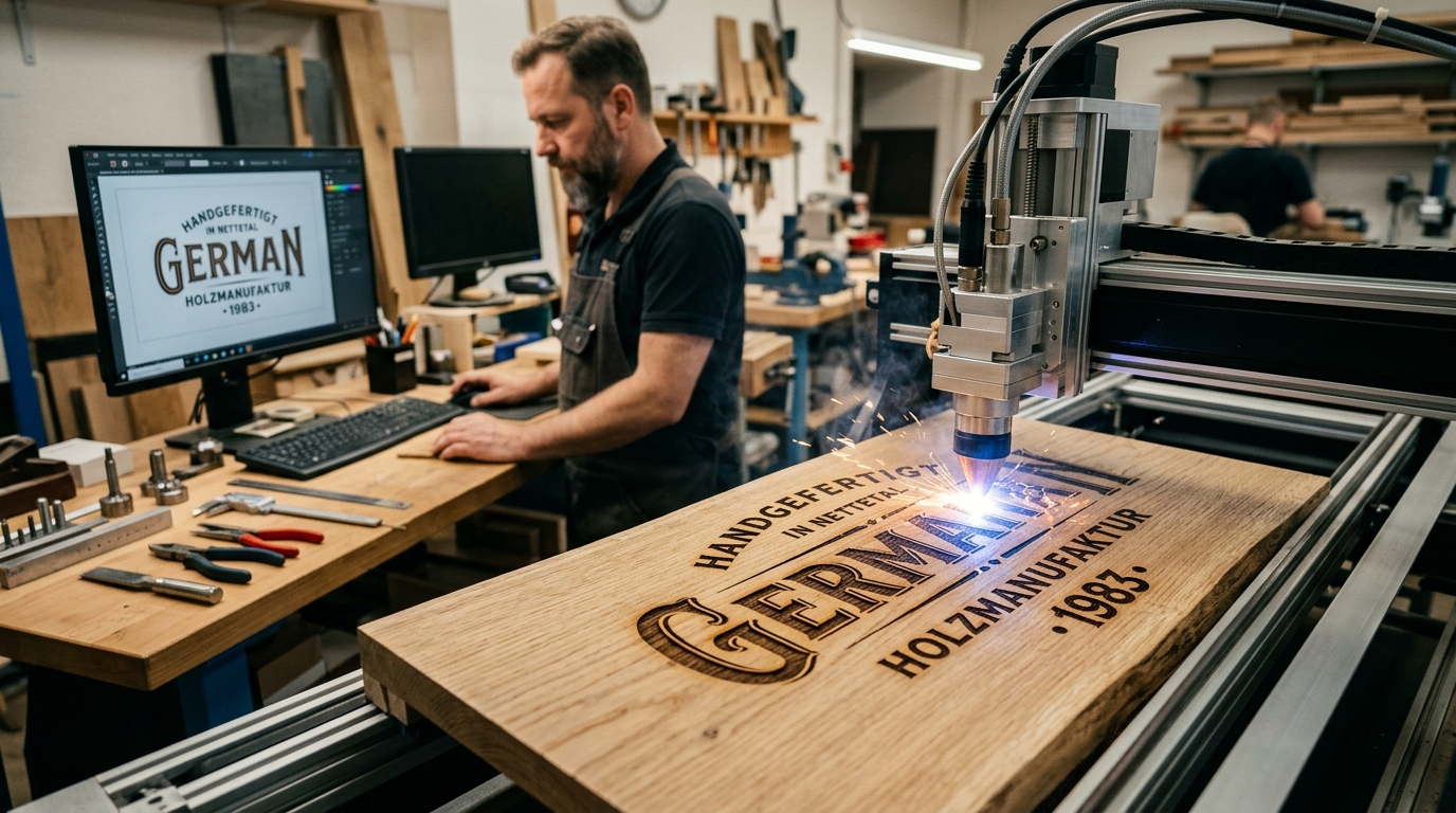 Lasergravur und Manufaktur-Handwerk in Nettetal